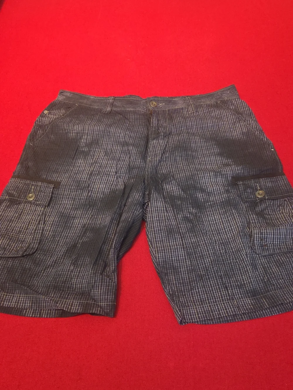 Lot of 3 men's waist size 36  Blue Denim Shorts +1 cargo short by Marc Ecko